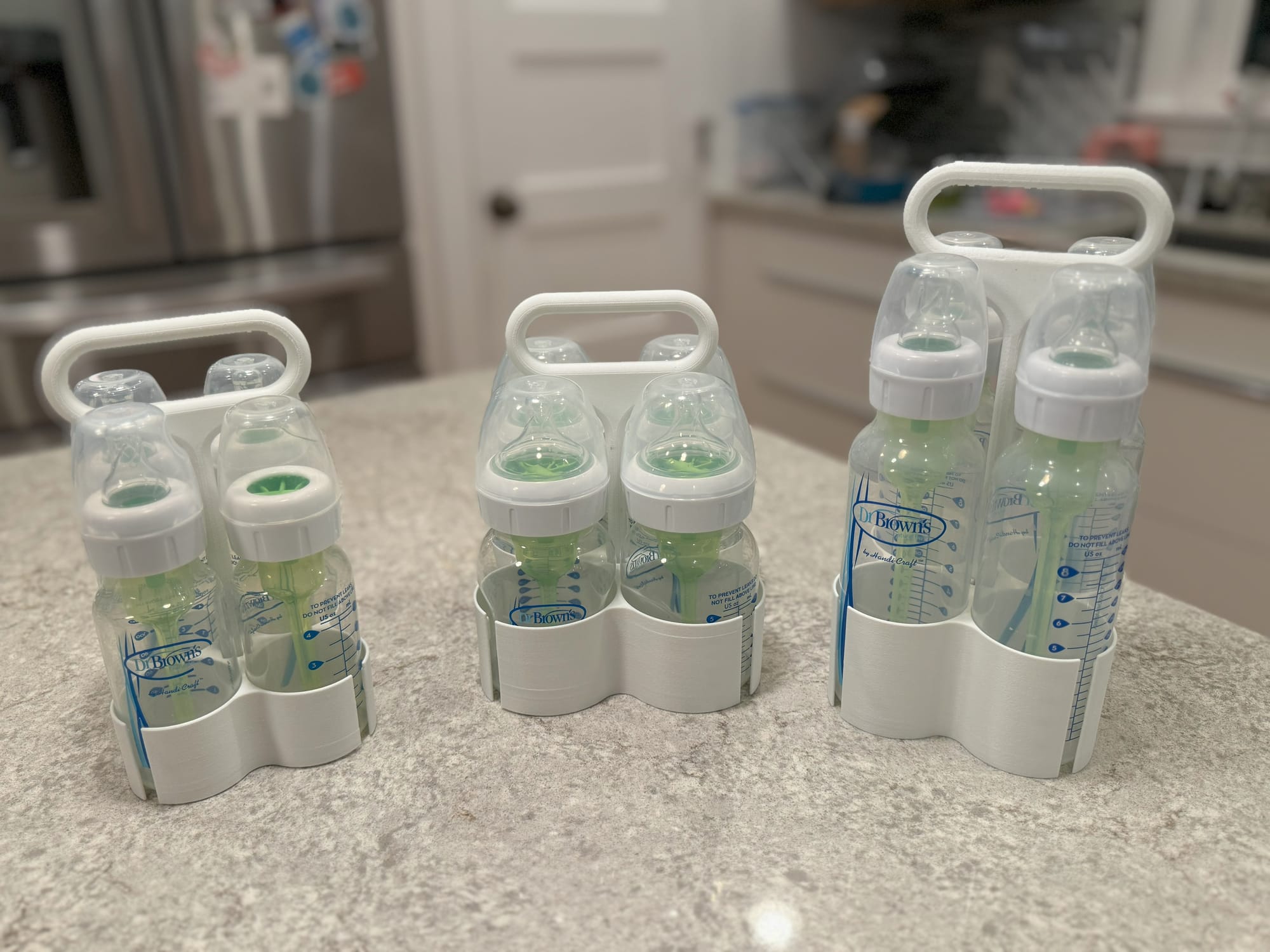 Baby bottle carriers