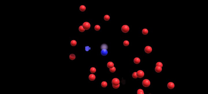 Voronoi projection for XR interactions